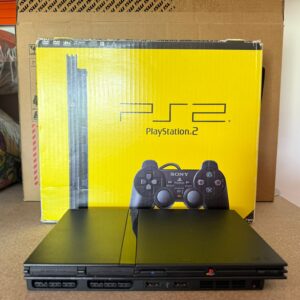 sony playstation 2 slim (ps2 scph 75004) – completa di scatola e accessori originali